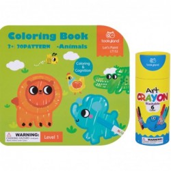 Tooky Toy Educational Box for Children with 6in1 from 3 years old