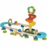 Tooky Toy Wooden Musical Ball Track Ball Track 44 pcs.