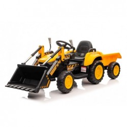 Rechargeable tractor with bucket BW-X002A Yellow