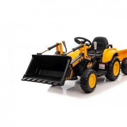 Rechargeable tractor with bucket BW-X002A Yellow