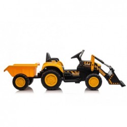 Rechargeable tractor with bucket BW-X002A Yellow