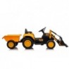 Rechargeable tractor with bucket BW-X002A Yellow