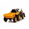 Rechargeable tractor with bucket BW-X002A Yellow