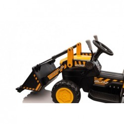 Rechargeable tractor with bucket BW-X002A Yellow