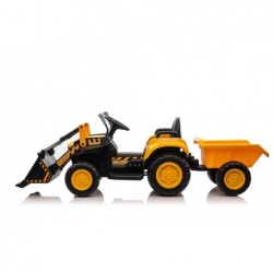 Rechargeable tractor with bucket BW-X002A Yellow
