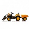 Rechargeable tractor with bucket BW-X002A Yellow