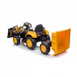 Rechargeable tractor with bucket BW-X002A Yellow