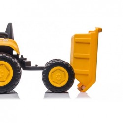 Rechargeable tractor with bucket BW-X002A Yellow