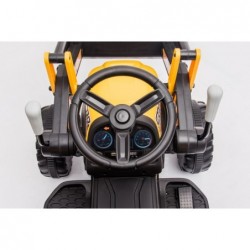 Rechargeable tractor with bucket BW-X002A Yellow