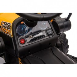 Rechargeable tractor with bucket BW-X002A Yellow