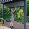 Pull-down screen for gazebo MIRADOR 4m