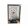 Puzzles to colour 500 Elements Owl