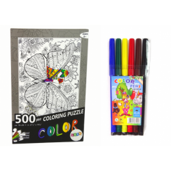 Puzzles to colour 500...