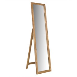Floor mirror MONDEO 40x160cm, oak
