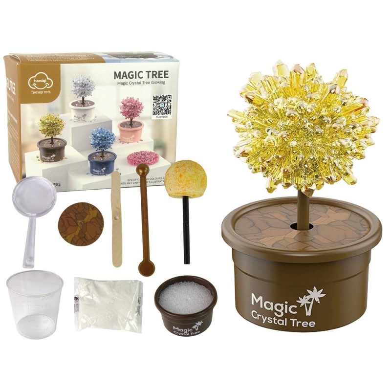 Magic Tree Growing Crystals Gold Experiences