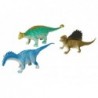 Set of Dinosaur Figures 9 Pieces Colorful