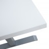 Desk ERGO with 1 motor 160x80cm, greyish white