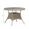 Table LARACHE D100xH74cm, beige