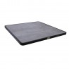 Table plate DEVIN 70x70cm, grey
