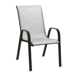 Chair DUBLIN silver grey