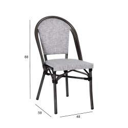 Chair LATTE grey