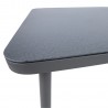 Стол ANDROS 90x90xH75см, серый