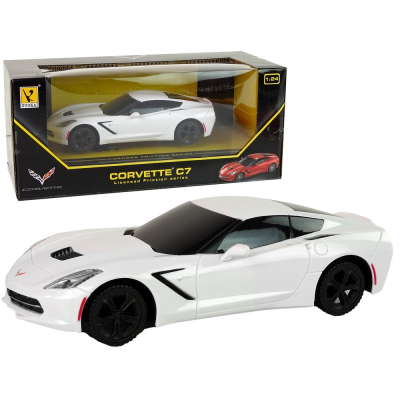 Sports Car 1:24 White