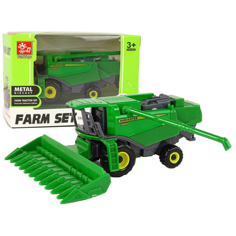 Small Green Harvester Agricultural Vehicle