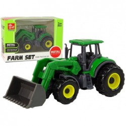 Agricultural Vehicle Tractor Bulldozer Green Small