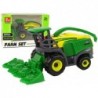 Agricultural Vehicle Combine Green Small