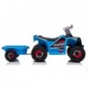 XMX630T Blue Battery Quad Bike With Trailer