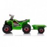 XMX630T Green Battery Quad Bike With Trailer