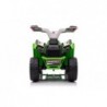 XMX630T Green Battery Quad Bike With Trailer