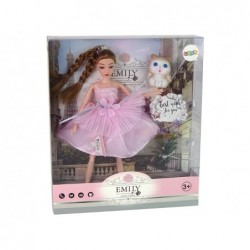 Baby Doll Emily Pigtails Cat Flowers