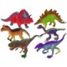 Dinosaur Figurines Colored 6 Pieces