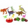 Set of Dinosaur Figures with Accessories 15 Pieces
