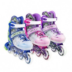 NJ1812 A PURPLE SIZE S IN-LINE SKATES NILS EXTREME