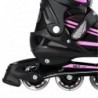 NJ19803A LED PINK SIZE. L(39-42) IN-LINE SKATES NILS EXTREME