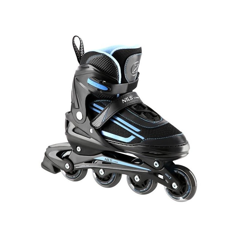 NJ19803A LED BLUE SIZE. S(31-34) IN-LINE SKATES NILS EXTREME