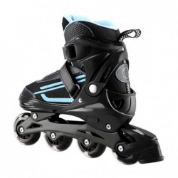 NJ19803A LED BLUE SIZE. S(31-34) IN-LINE SKATES NILS EXTREME