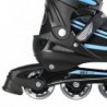 NJ19803A LED BLUE SIZE. S(31-34) IN-LINE SKATES NILS EXTREME