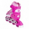 NJ1828 A PINK SIZE M IN-LINE SKATES NILS EXTREME