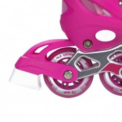 NJ1828 A PINK SIZE M IN-LINE SKATES NILS EXTREME