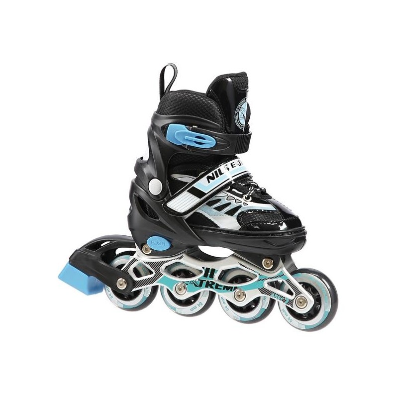 NJ1828 A BLACK SIZE S IN-LINE SKATES NILS EXTREME