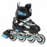 NJ1828 A BLACK SIZE S IN-LINE SKATES NILS EXTREME