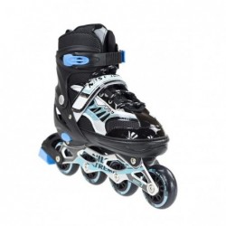 NJ1828 A BLACK SIZE S IN-LINE SKATES NILS EXTREME