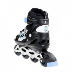 NJ1828 A BLACK SIZE L IN-LINE SKATES NILS EXTREME