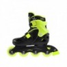 NJ/NA0321 A BLACK-LIME SIZE S (26-30) IN-LINE SKATES NILS EXTREME