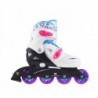 NJ/NA0321 A WHITE SIZE M (31-35) IN-LINE SKATES NILS EXTREME