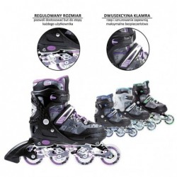 NA1118 A NAVY BLUE SIZE L IN-LINE SKATES NILS EXTREME